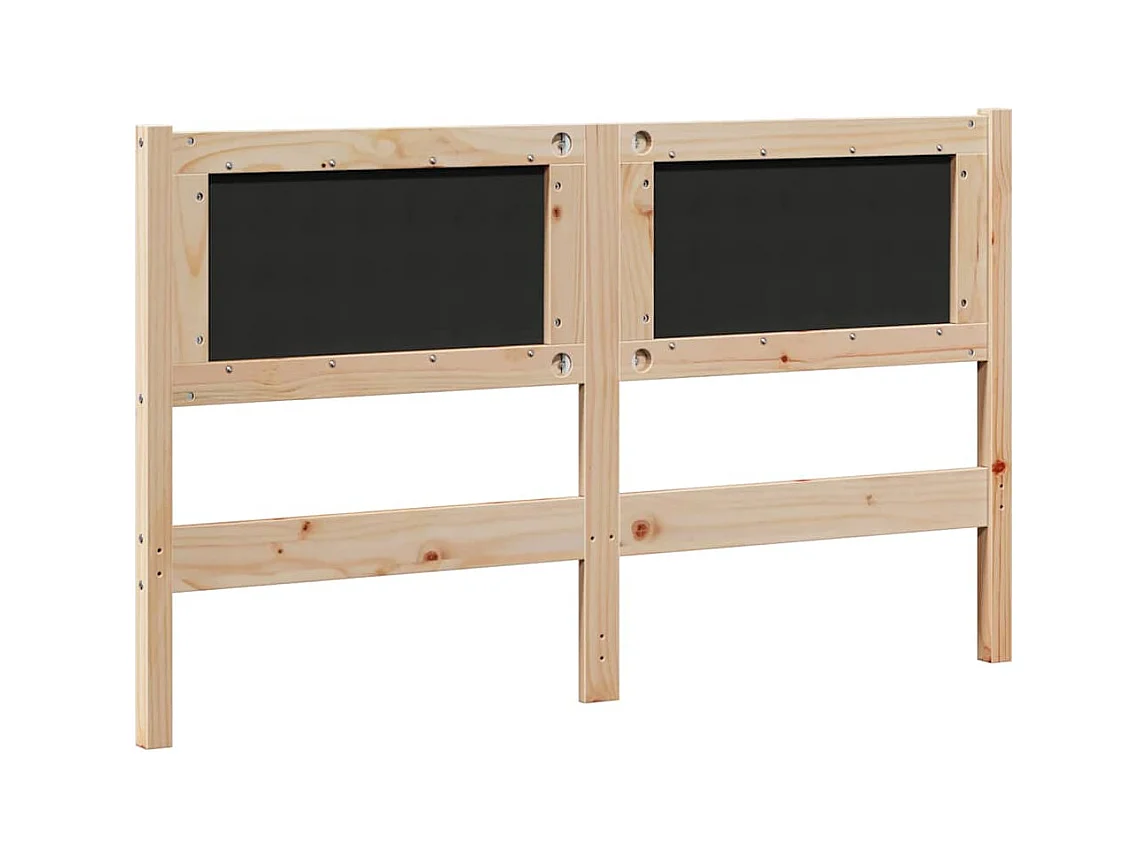 Tête de lit Autre Marron 150 cm Bois massif en pin