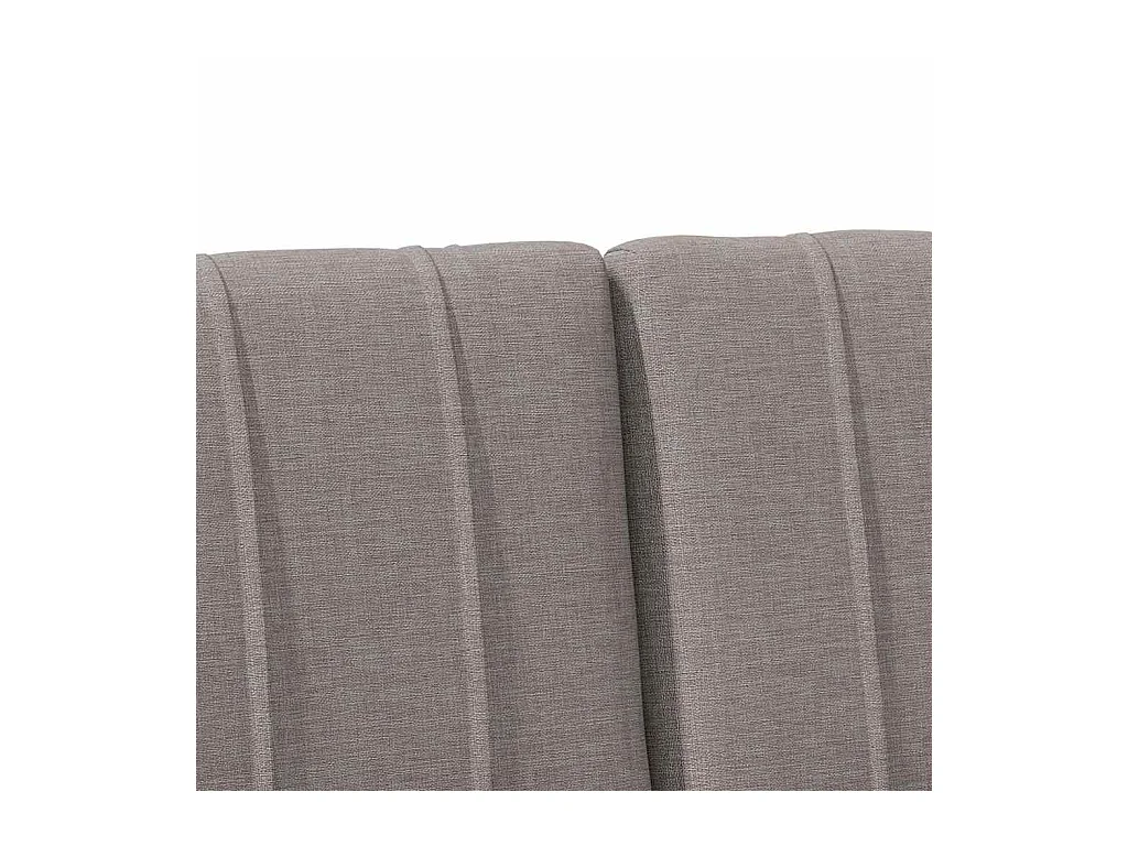 Cabeceira estofada Cinzento-acastanhado 180 cm