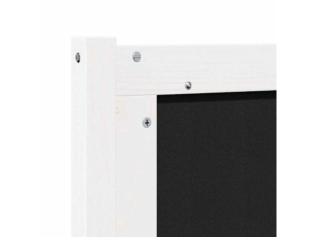 Cabeceira Outros Branco 80 cm Madeira de pinho maciça