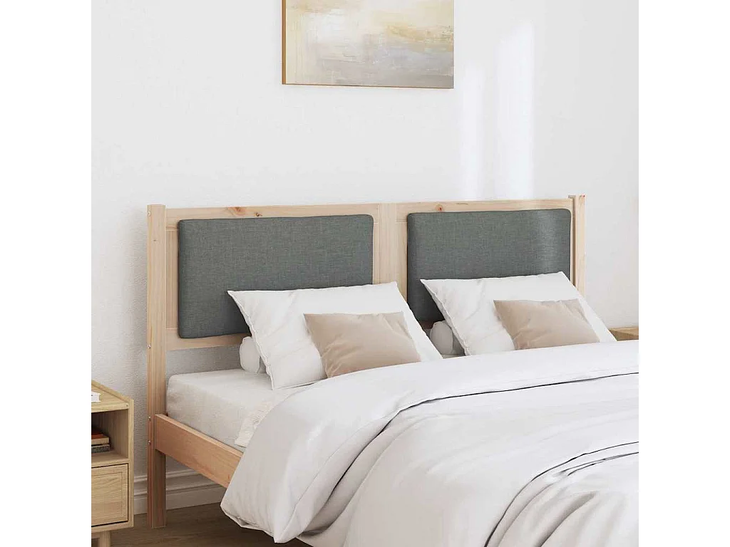 Cabeceira Outros Castanho 140 cm Madeira de pinho maciça