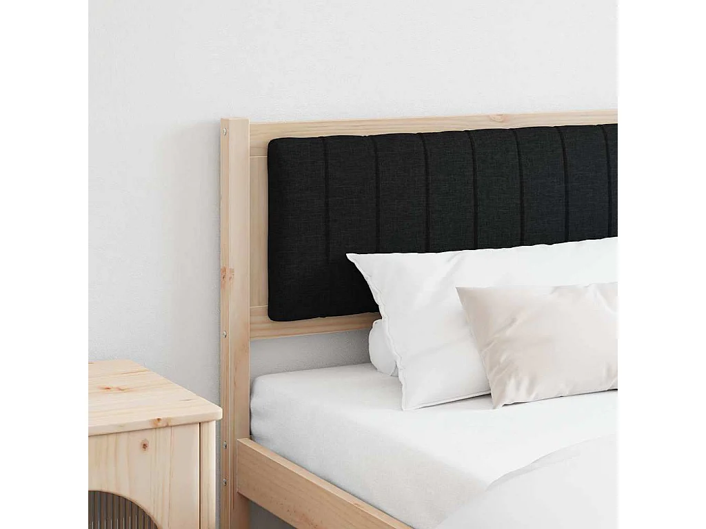 Cabeceira estofada com cabeceira Castanho 200 cm