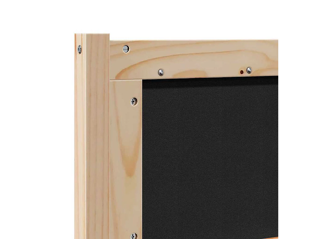 Cabecero Otro Marrón 140 cm Madera maciza de pino