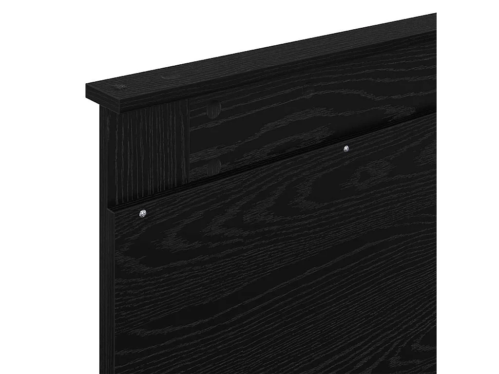 Cabeceira Carvalho Preto 100 cm Madeira processada