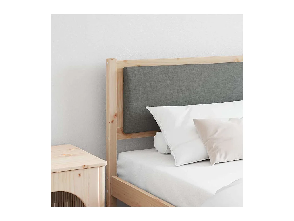 Tête de lit Autre Marron 200 cm Bois massif en pin
