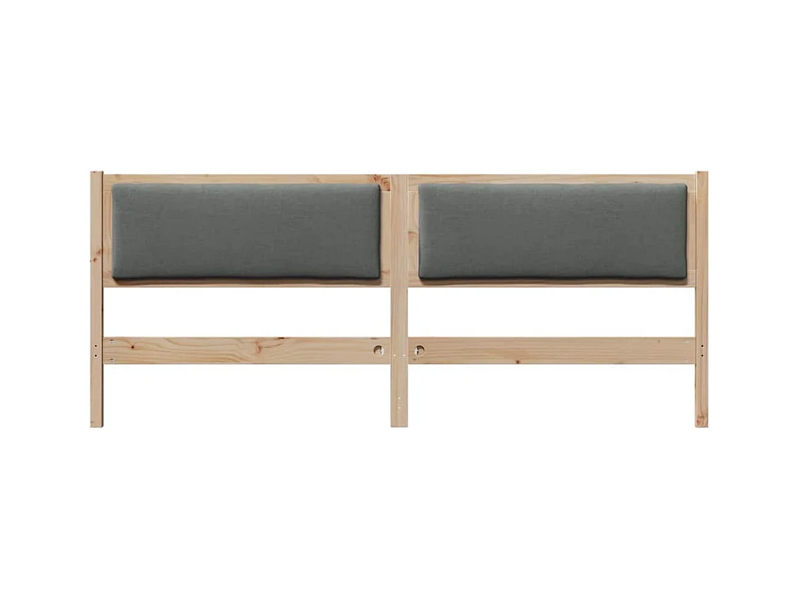 Tête de lit Autre Marron 200 cm Bois massif en pin