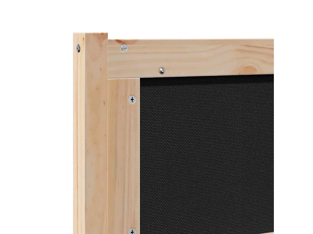 Cabeceira Outros Castanho 200 cm Madeira de pinho maciça