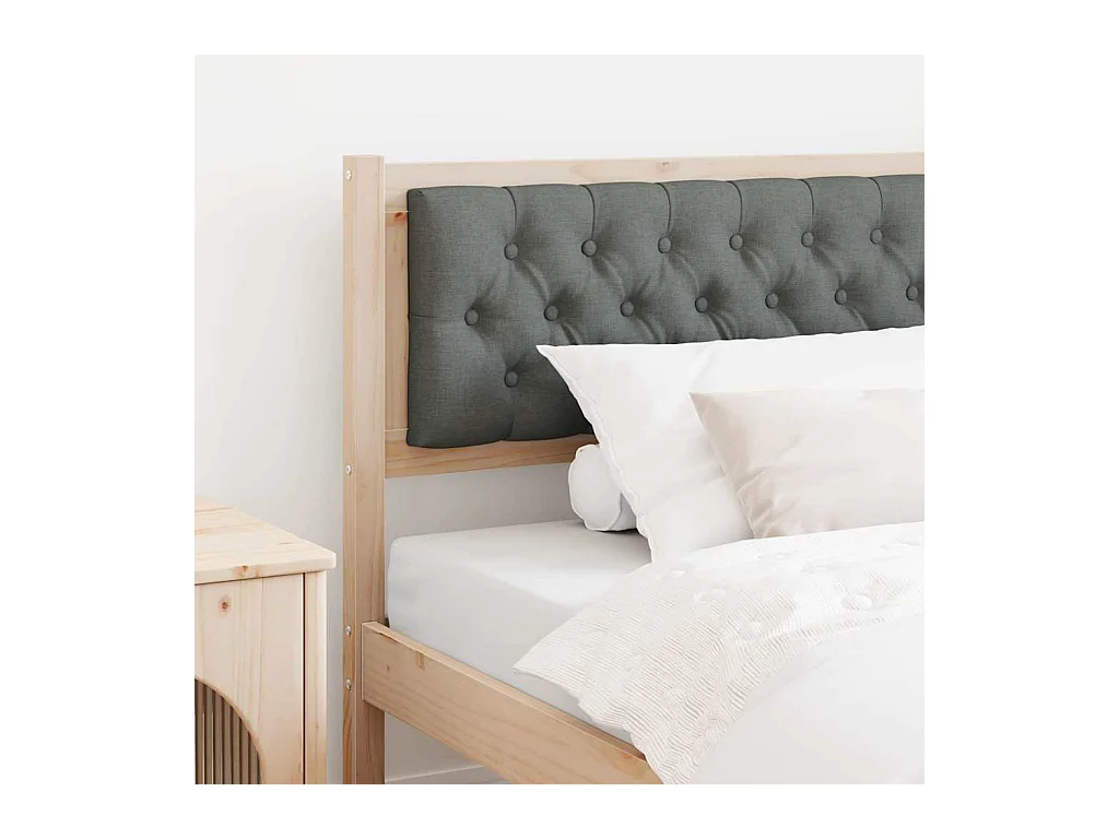 Cabeceira Outros castanho e cinzento-escuro 100 cm