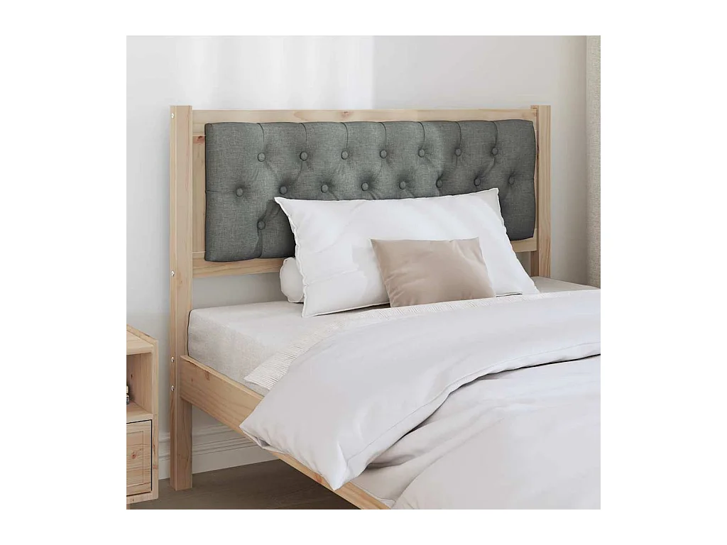 Cabeceira Outros castanho e cinzento-escuro 100 cm