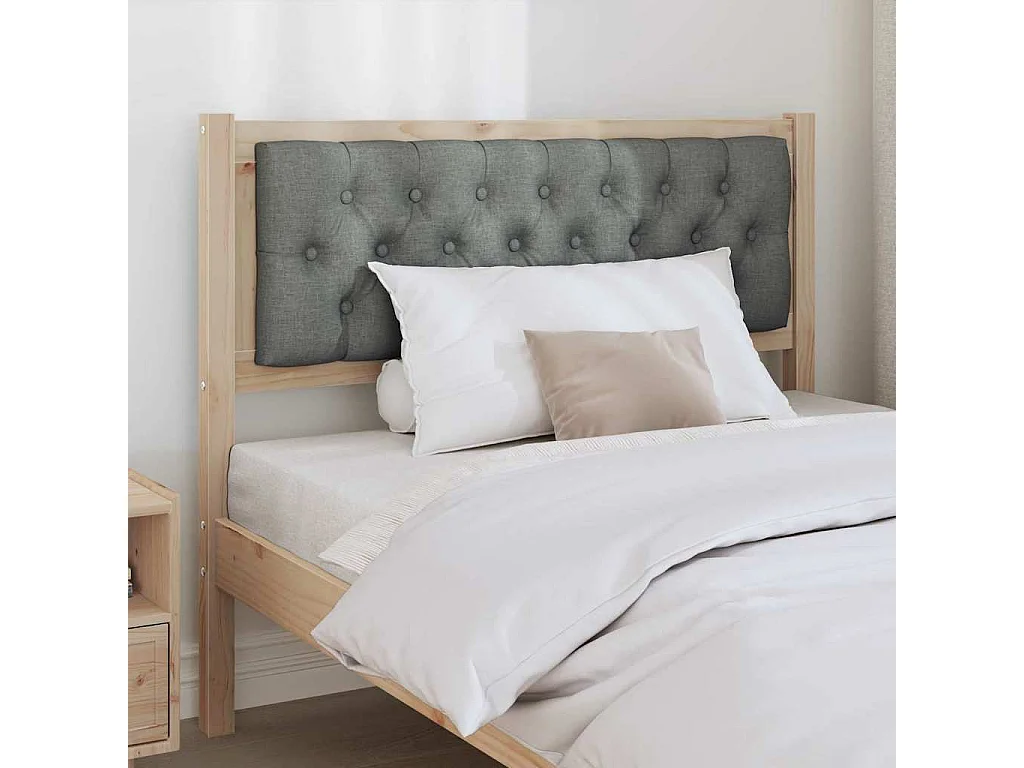 Cabeceira Outros castanho e cinzento-escuro 100 cm