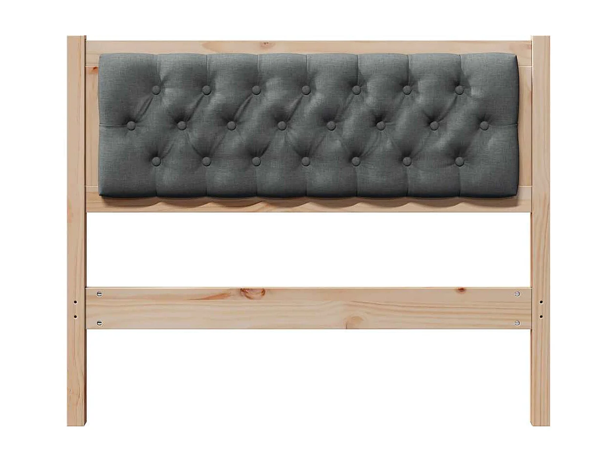 Cabeceira Outros castanho e cinzento-escuro 100 cm