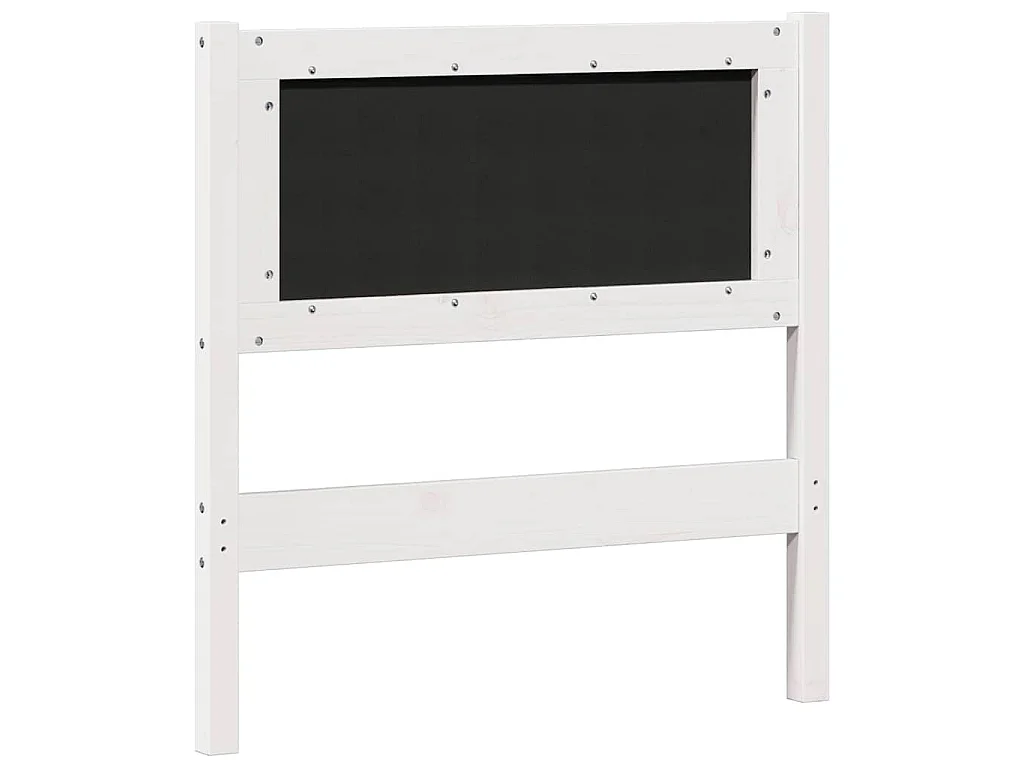 Cabecero Otro y gris claro 80 cm Madera maciza de pino