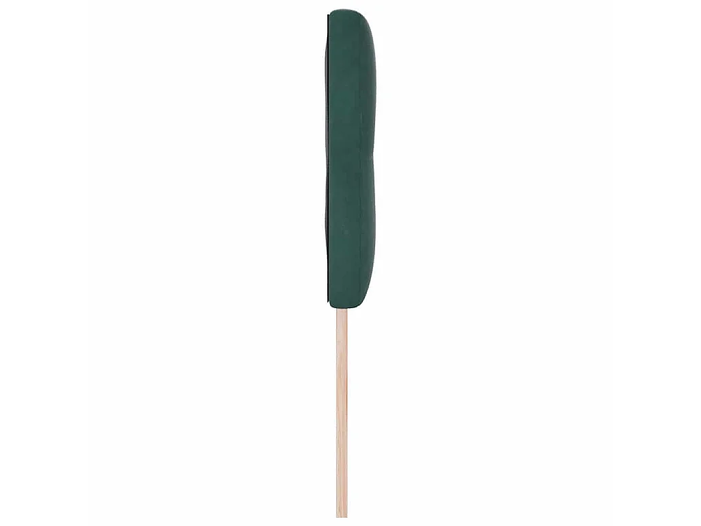 Cabecero Montaje en la pared Verde oscuro 144 cm Terciopelo