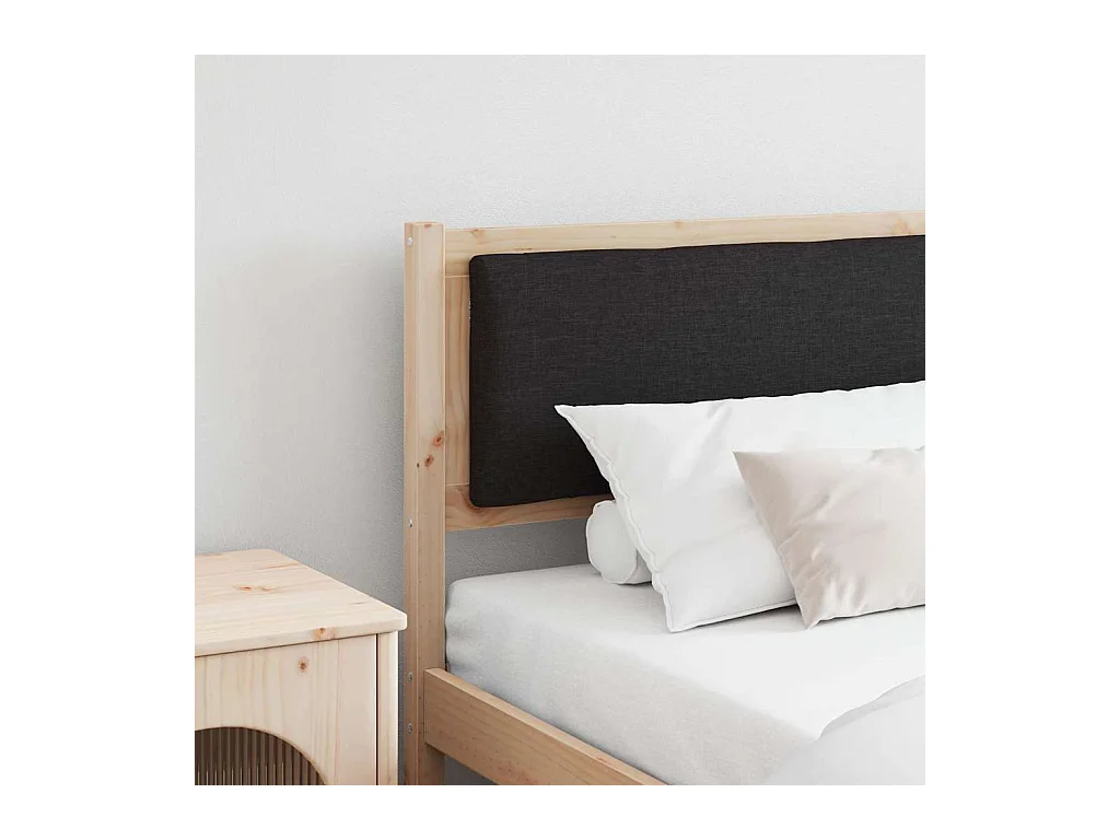 Tête de lit Autre Marron 180 cm Bois massif en pin