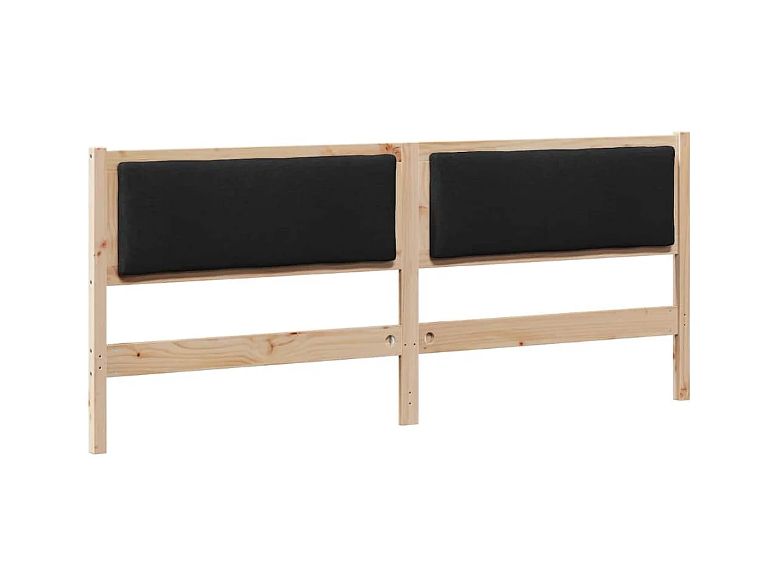 Tête de lit Autre Marron 180 cm Bois massif en pin