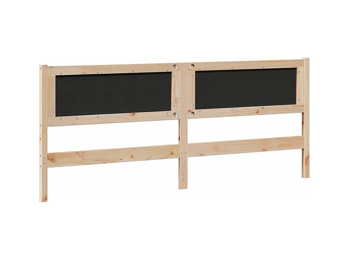 Tête de lit Autre Marron 180 cm Bois massif en pin