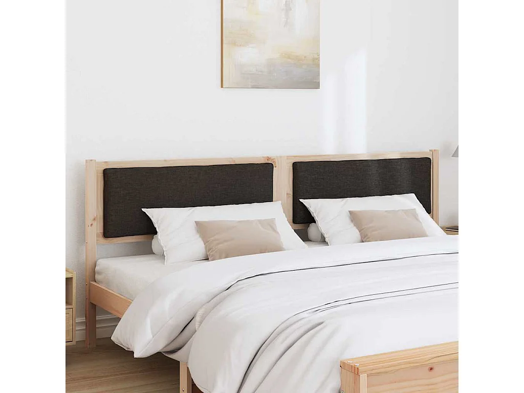 Cabecero Otro Marrón 180 cm Madera maciza de pino