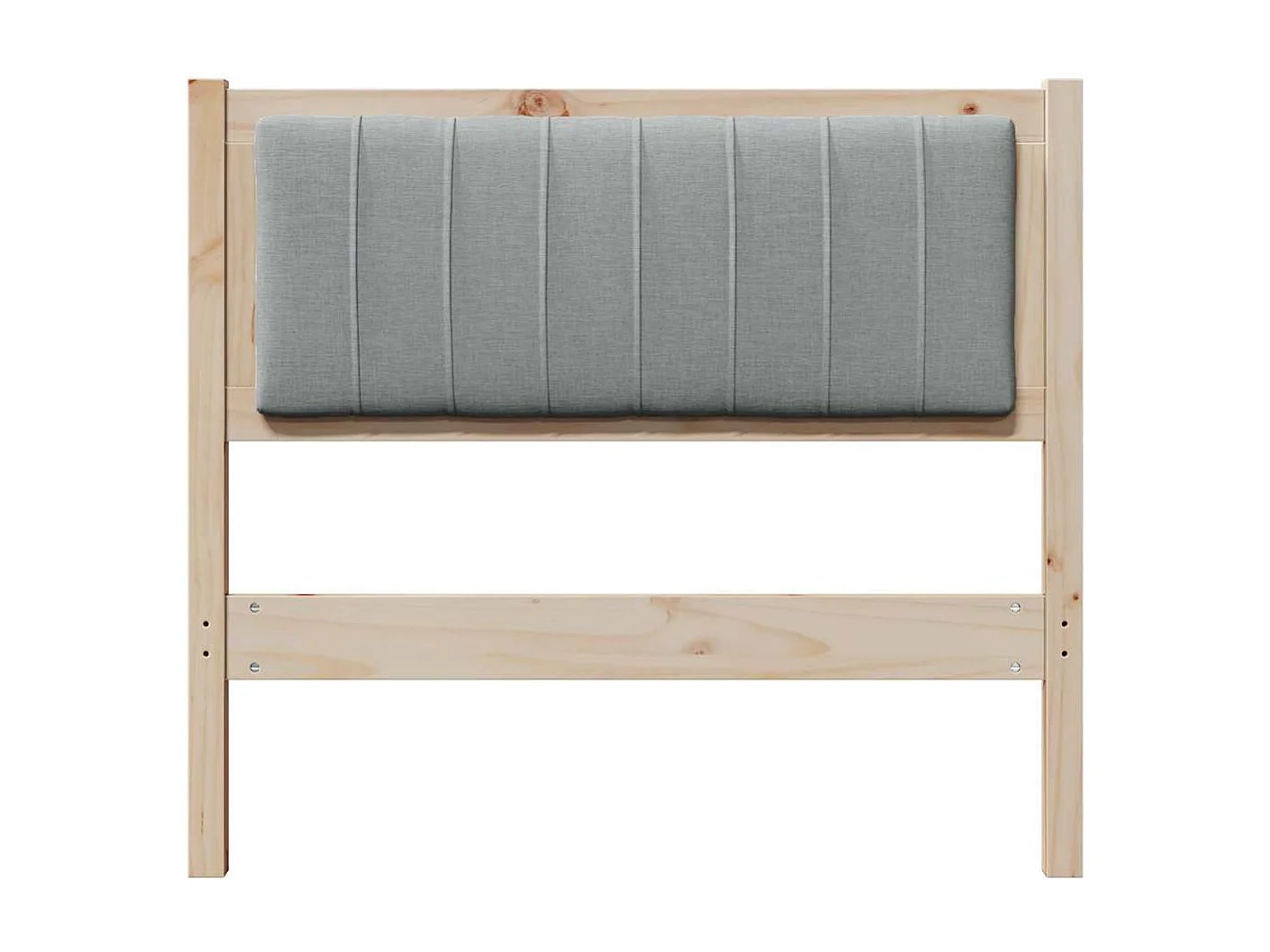 Cabeceira estofada com cabeceira Castanho 90 cm