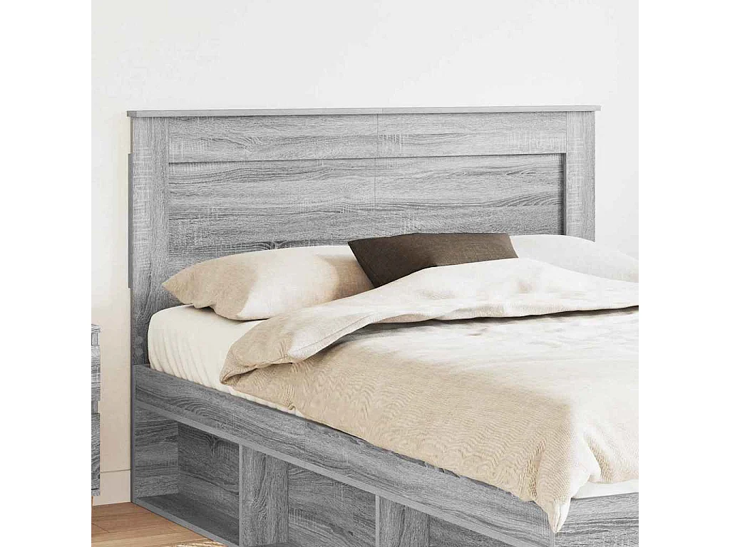 Cabecero con cabecera Madera Vieja 140 cm Madera contrachapada