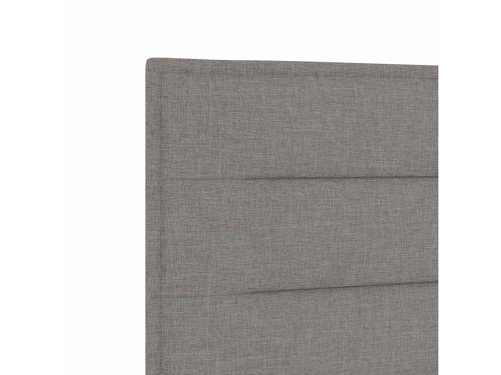 Tête de lit LED avec des lumières à LED Taupe 160 cm tissu