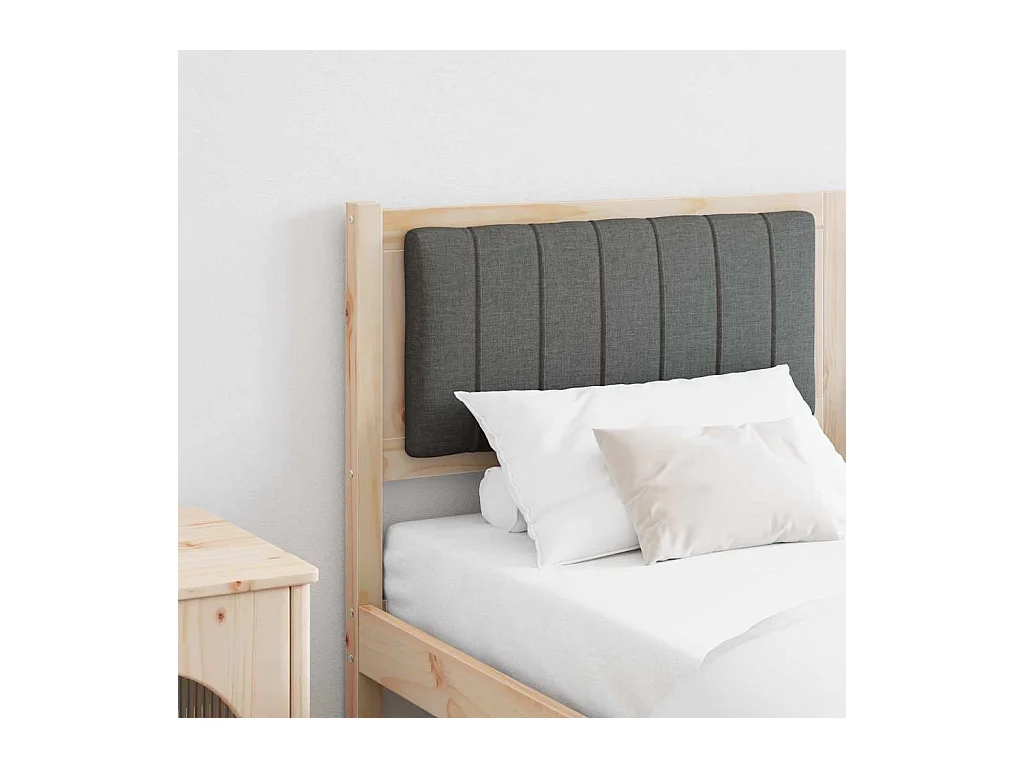 Cabeceira estofada com cabeceira Castanho 150 cm