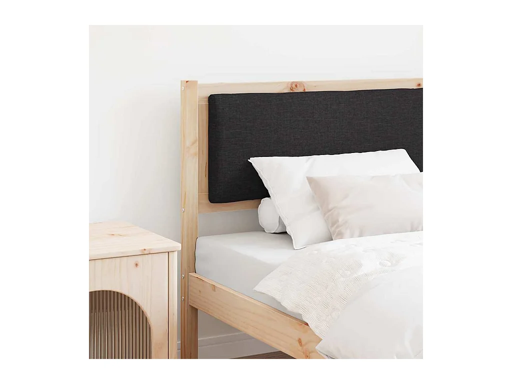 Tête de lit Autre Marron 90 cm Bois massif en pin