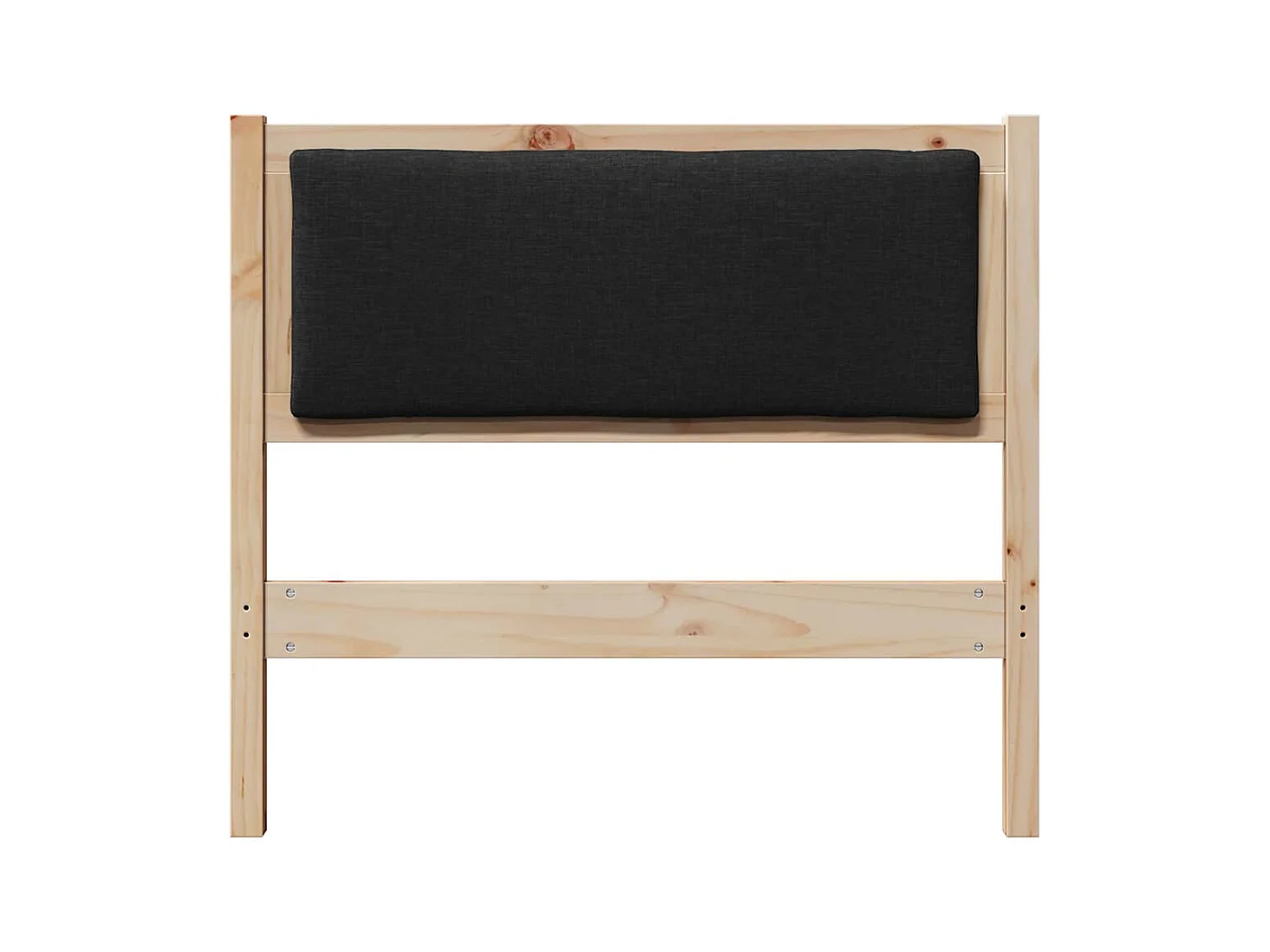 Tête de lit Autre Marron 90 cm Bois massif en pin