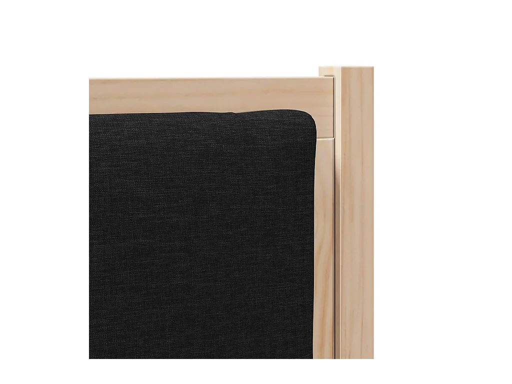 Tête de lit Autre Marron 90 cm Bois massif en pin