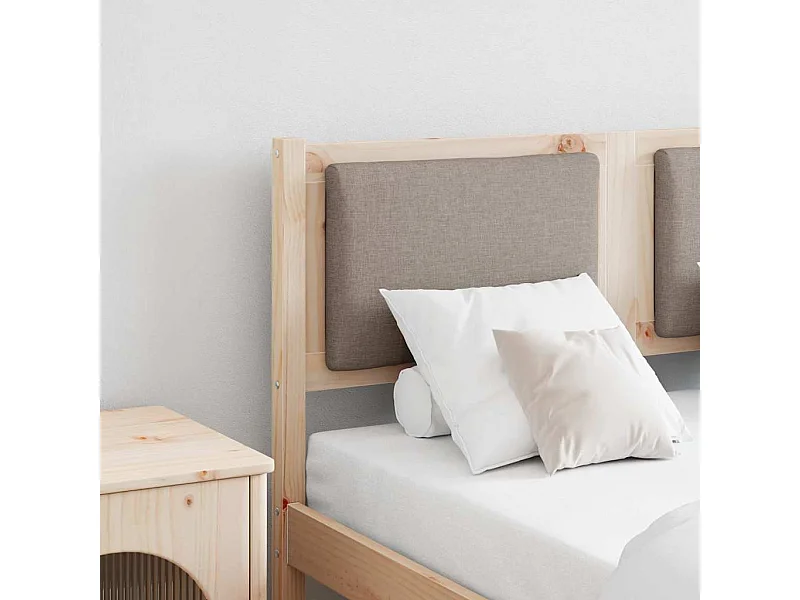 Cabecero Otro Marrón 120 cm Madera maciza de pino