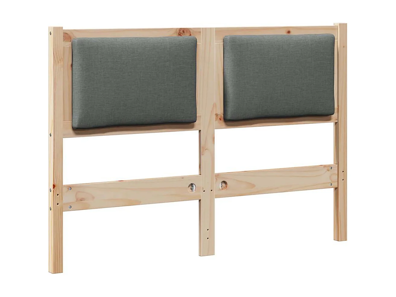 Cabeceira Outros Castanho 120 cm Madeira de pinho maciça