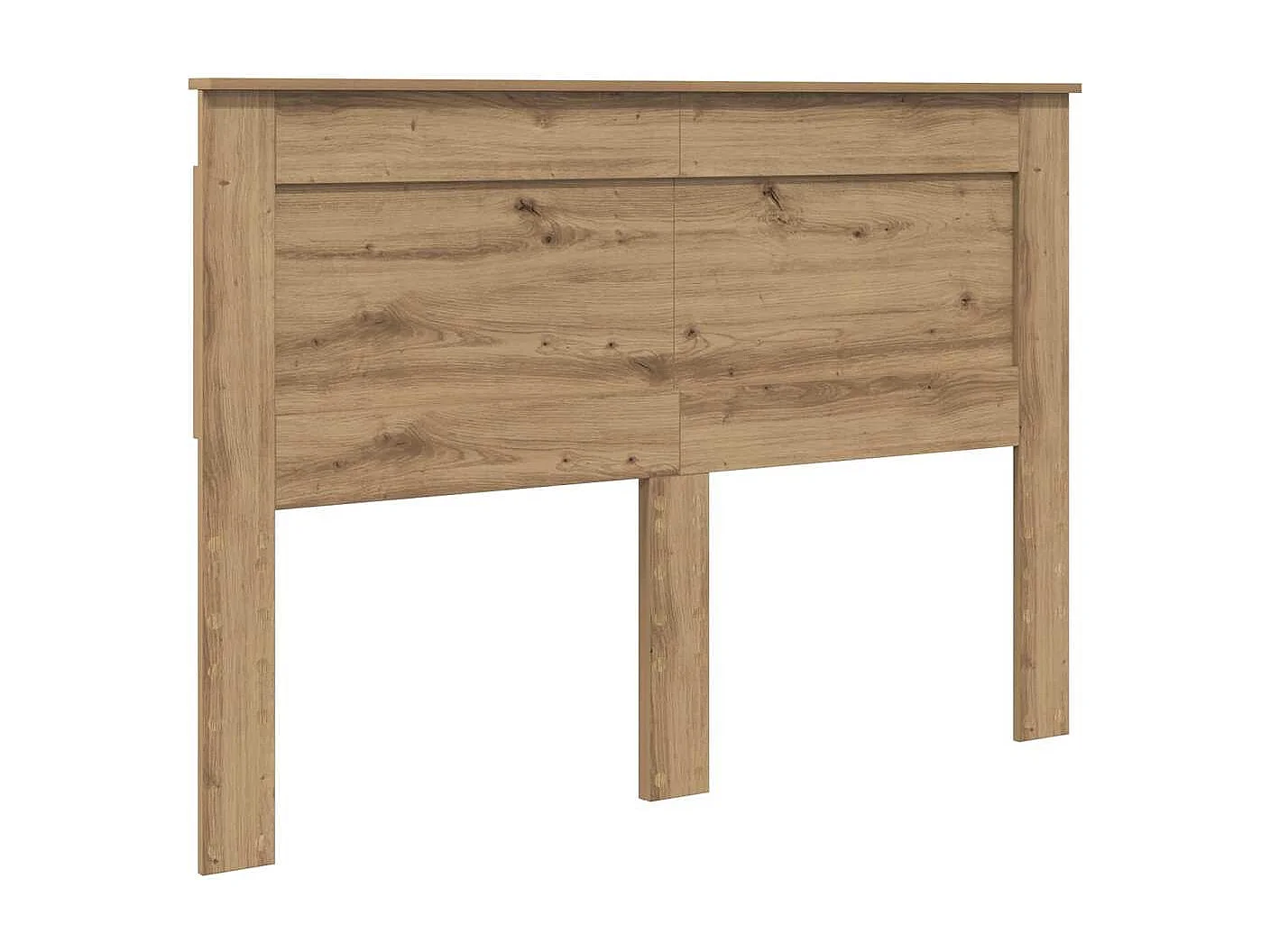 Cabecero Roble artesanal 160 cm Madera contrachapada