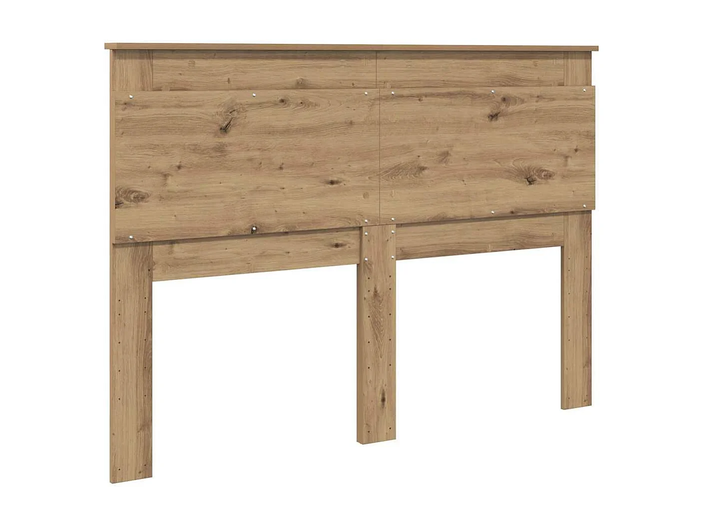 Cabecero Roble artesanal 160 cm Madera contrachapada