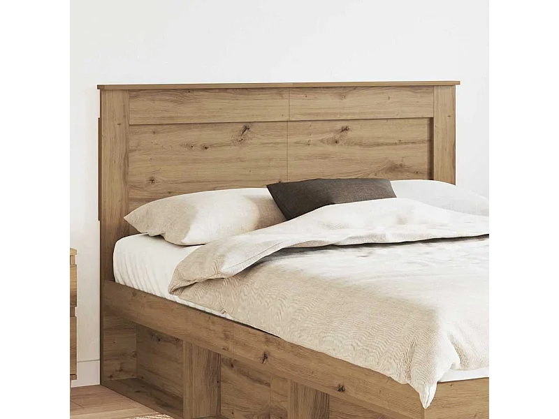 Cabecero Roble artesanal 160 cm Madera contrachapada