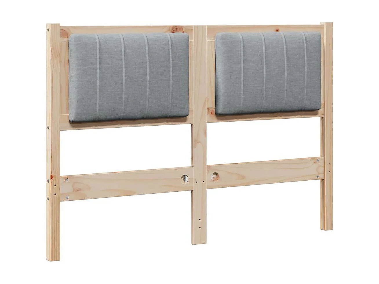 Cabeceira estofada com cabeceira Castanho 120 cm