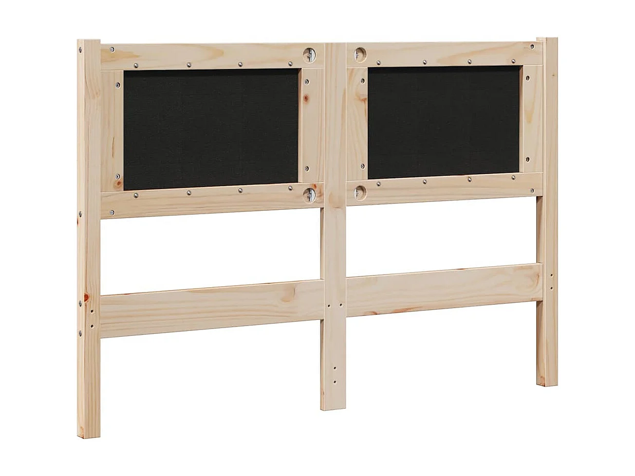 Cabeceira estofada com cabeceira Castanho 120 cm