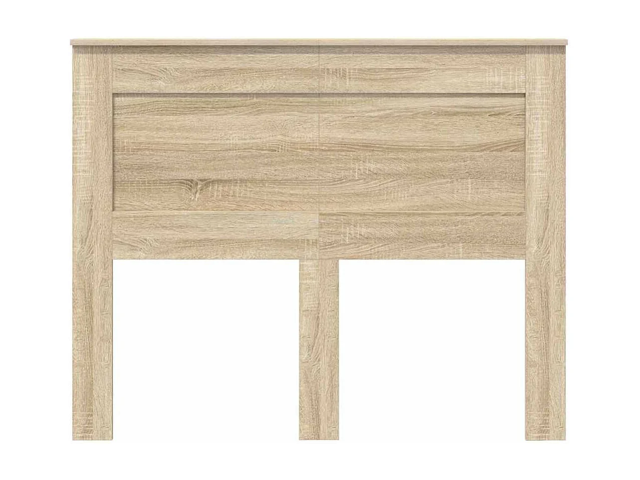 Cabecero con cabecera Roble Sonoma 135 cm Madera contrachapada