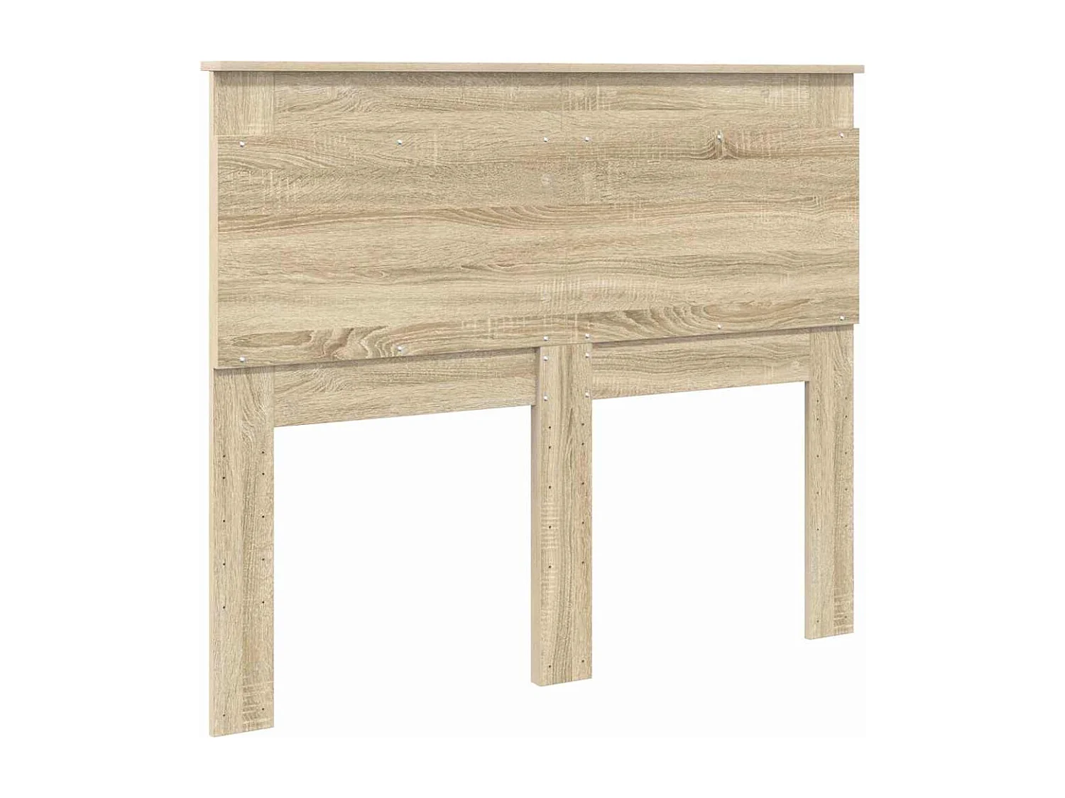 Cabecero con cabecera Roble Sonoma 135 cm Madera contrachapada