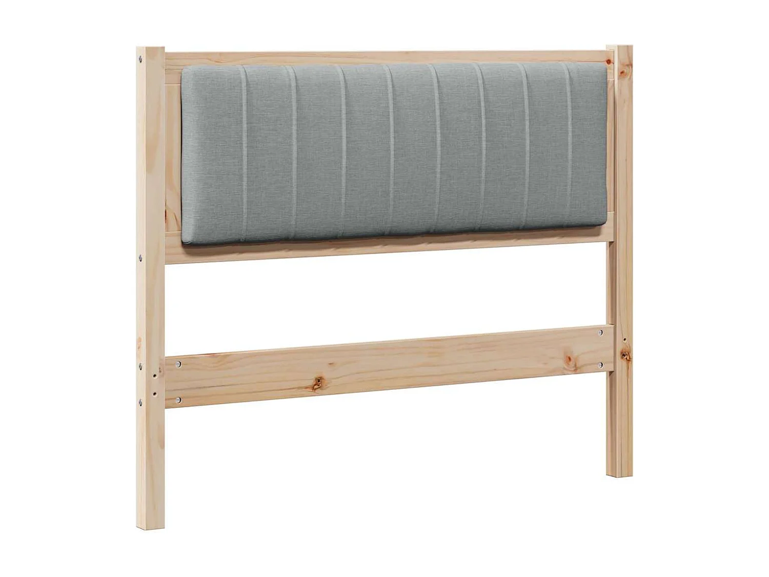 Cabeceira estofada com cabeceira Castanho 100 cm