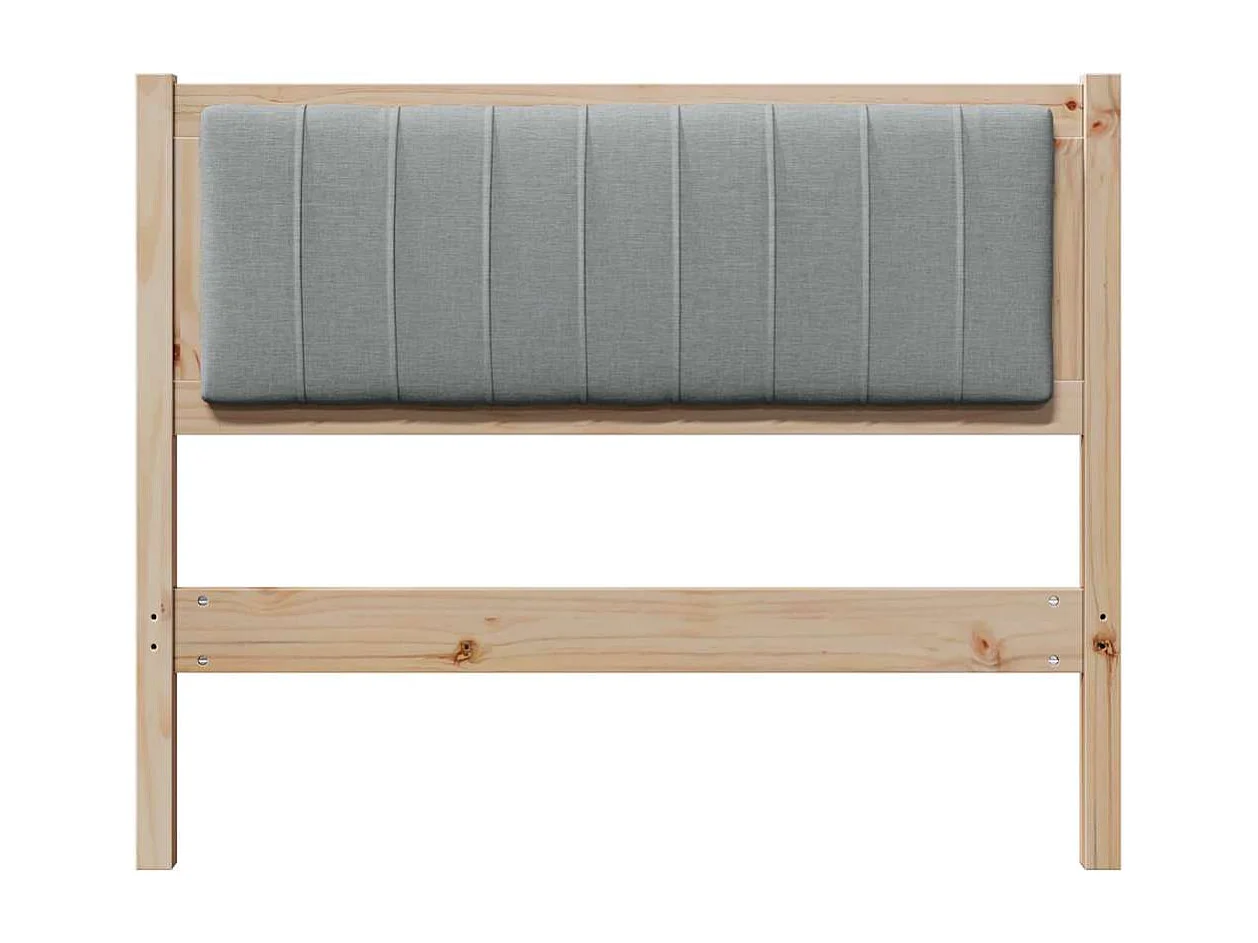 Cabeceira estofada com cabeceira Castanho 100 cm