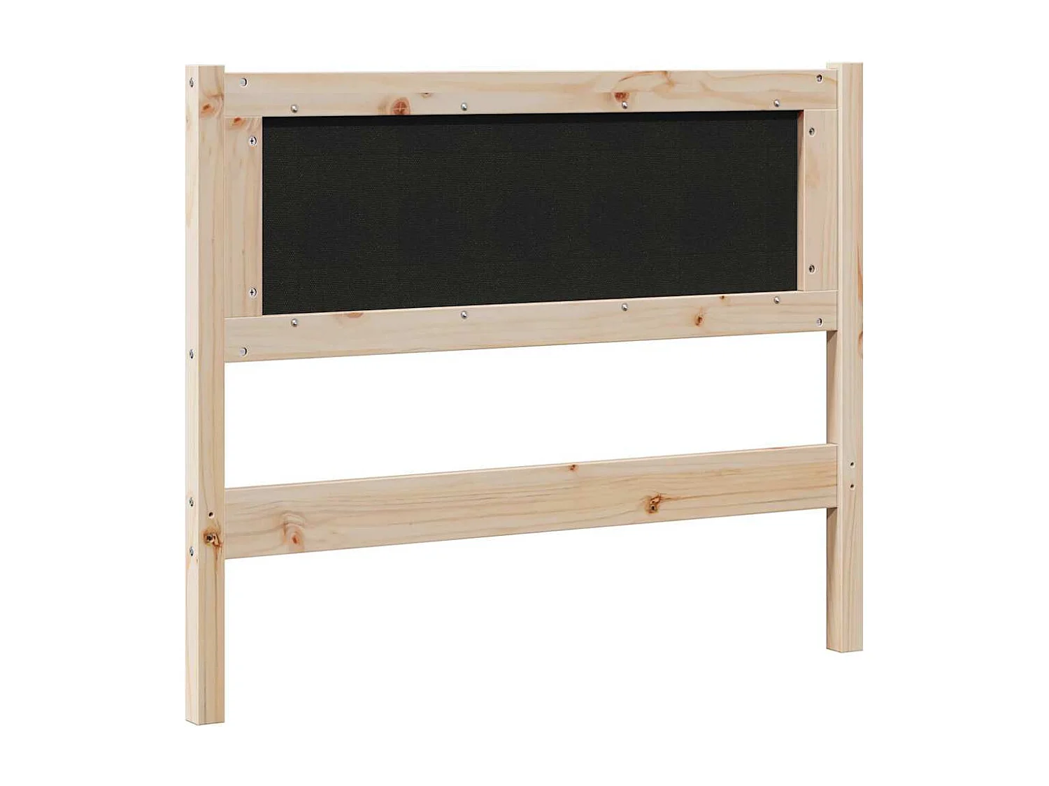 Cabeceira estofada com cabeceira Castanho 100 cm