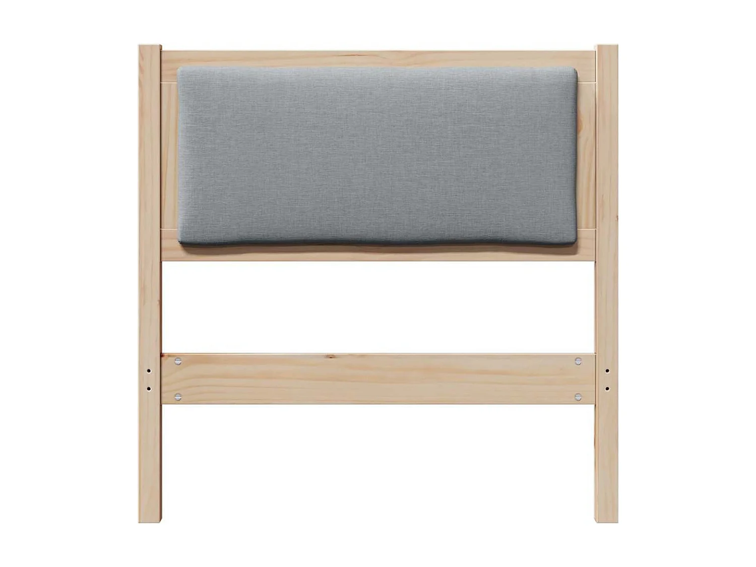 Cabeceira Outros Castanho 75 cm Madeira de pinho maciça