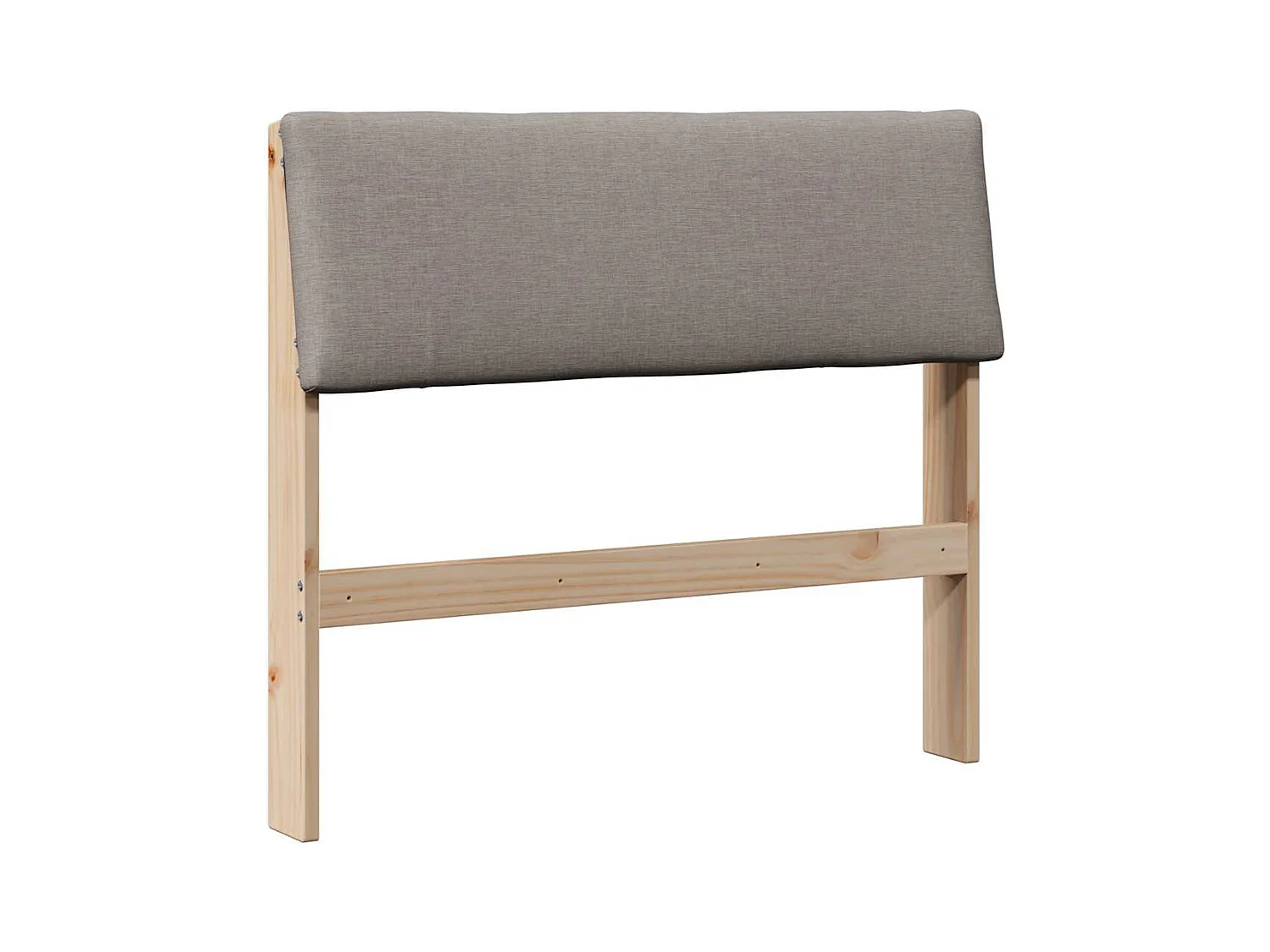 Cabeceira estofada Cinzento-acastanhado 90 cm