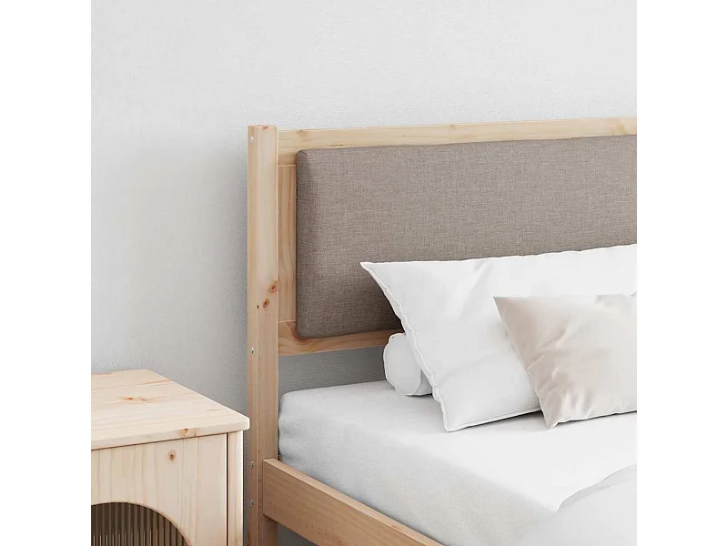 Tête de lit Autre Marron 200 cm Bois massif en pin