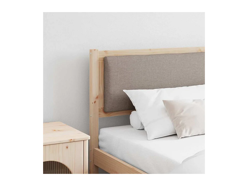 Tête de lit Autre Marron 200 cm Bois massif en pin