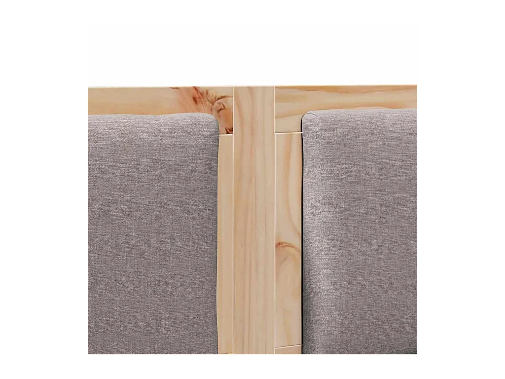 Tête de lit Autre Marron 200 cm Bois massif en pin