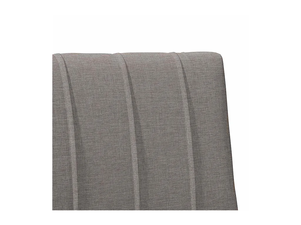 Cabeceira estofada Cinzento-acastanhado 80 cm