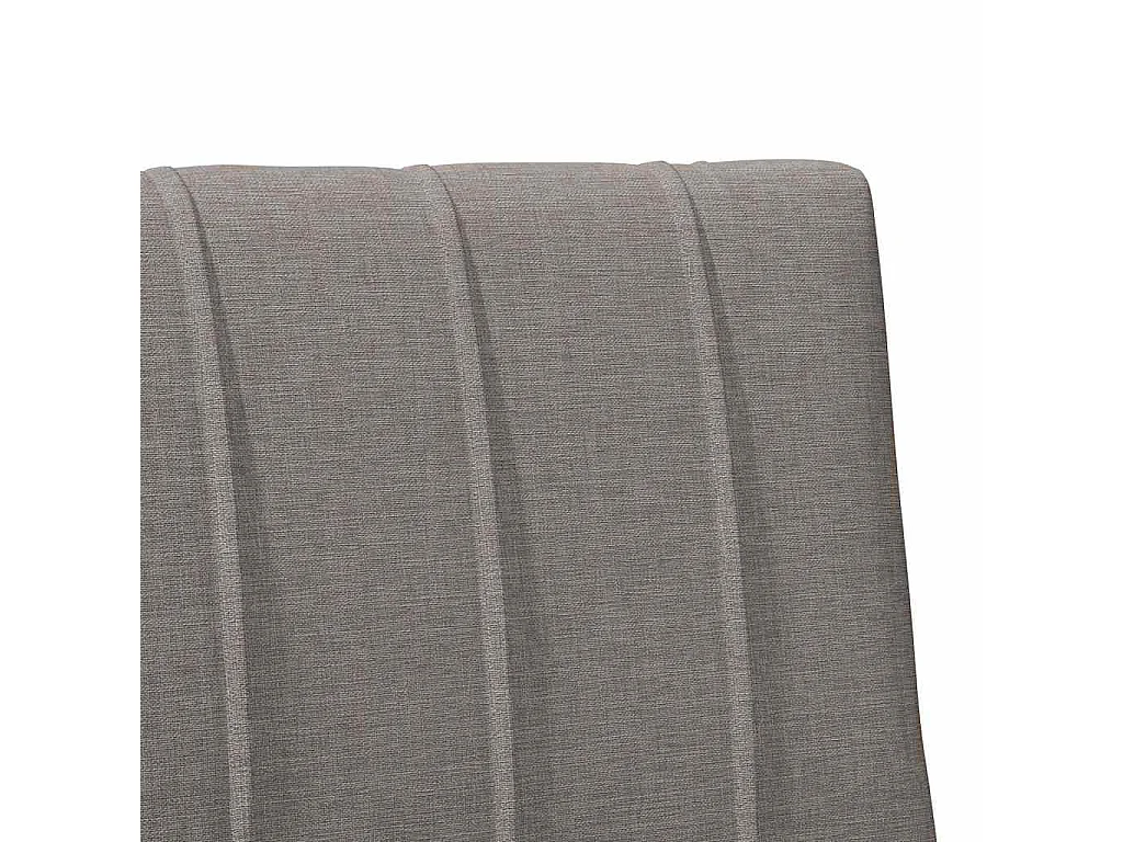 Cabeceira estofada Cinzento-acastanhado 80 cm