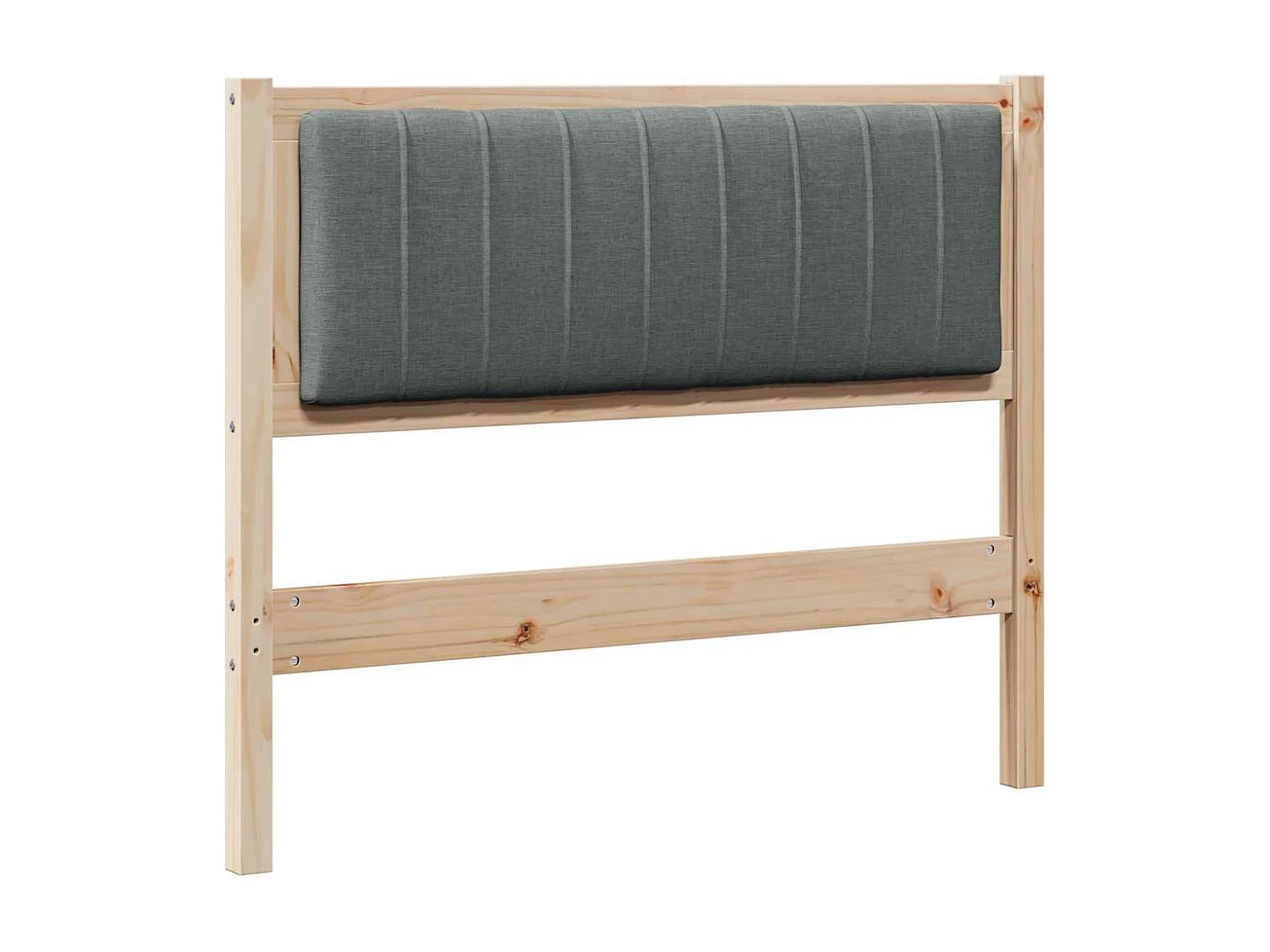 Cabeceira estofada com cabeceira Castanho 100 cm