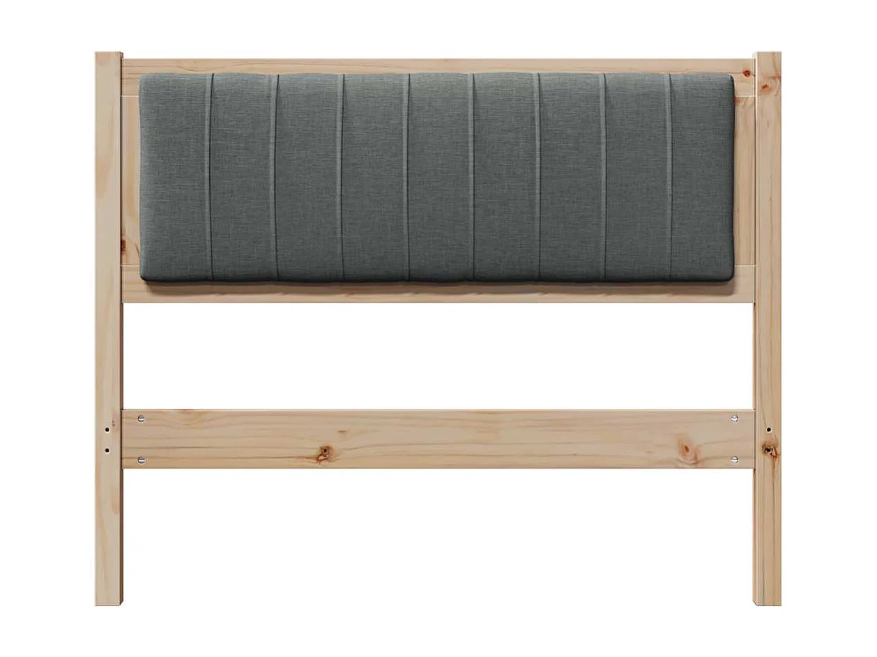 Cabeceira estofada com cabeceira Castanho 100 cm