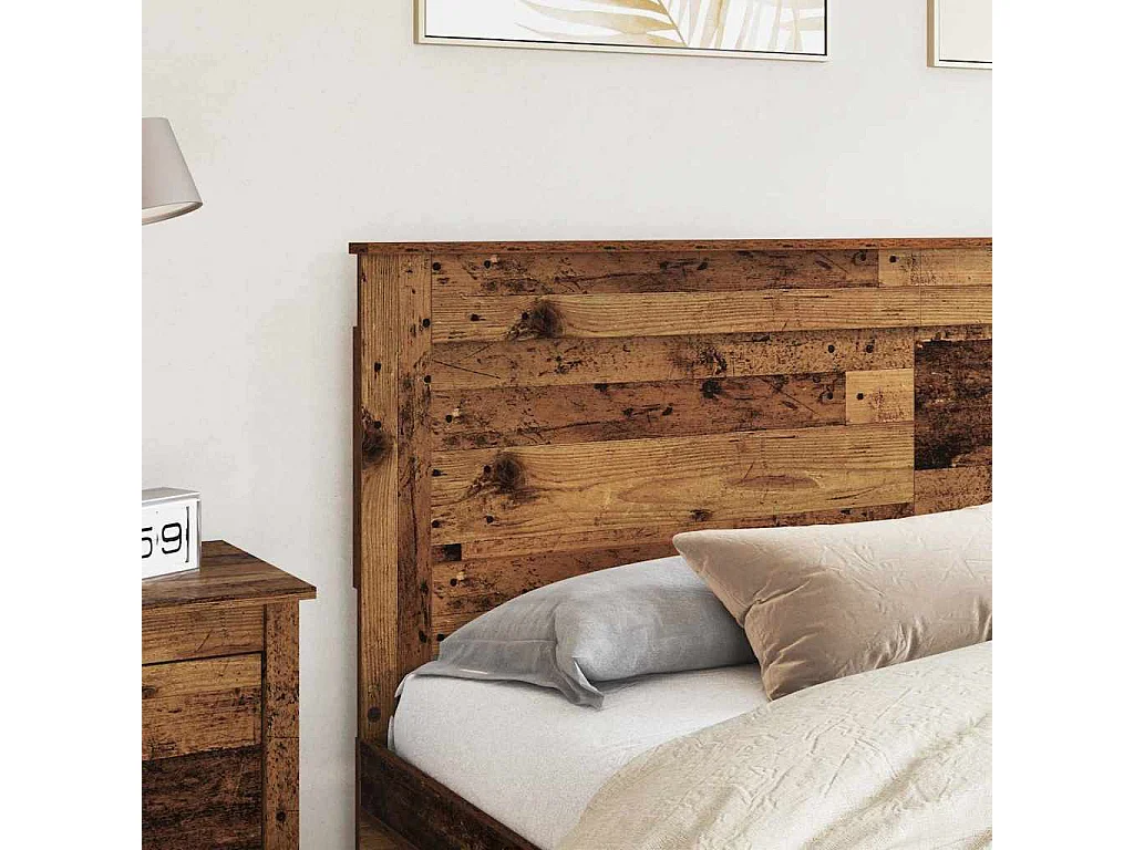 Cabecero con cabecera Madera Vieja 180 cm Madera contrachapada