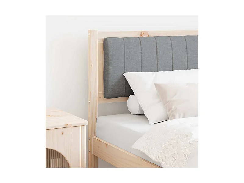 Cabeceira estofada com cabeceira Castanho 75 cm